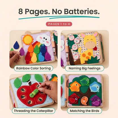 Toddla™ Giraffe Busy Book